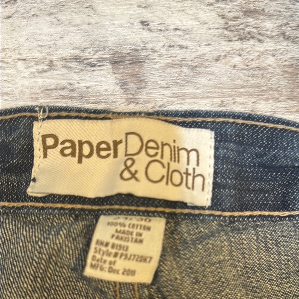 Paper Denim & Cloth Blue Jeans Classic Indigo